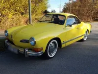 Usata VW Karmann Ghia Karmann 50 CV (36 kW) 1974 Giallo Coupé