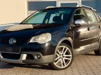 Gebraucht VW Polo Cross 69 PS (50 kW) 2008 Schwarz Kleinwagen