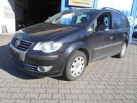 Gebraucht VW Touran Conceptline 109 PS (80 kW) 2007 Deep black perleffekt Van / Kleinbus