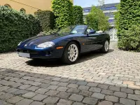 Gebraucht Jaguar XKR S 363 PS (266 kW) 2000 Blau Cabrio