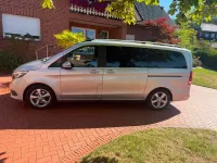 Gebraucht Mercedes V220 Avantgarde Edition 190 PS (139 kW) 2014 Silber Van / Kleinbus