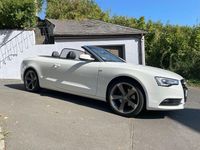 Gebraucht Audi A5 Cabriolet S-Line 177 PS (130 kW) 2014 Weiß Cabrio