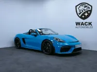 Gebraucht Porsche 718 Spyder 420 PS (308 kW) 2019 Blau Cabrio