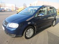 Gebraucht VW Touran Trendline 116 PS (85 kW) 2005 Blau Van / Kleinbus