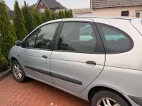 Gebraucht Renault Scénic 102 PS (75 kW) 2002 Silber Van / Kleinbus