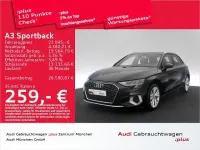 Gebraucht Audi A3 Ambiente 150 PS (110 kW) 2022 Mythosschwarz metallic Limousine