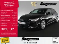 Neu Audi A3 S-Line 204 PS (150 kW) 2025 Schwarz Limousine