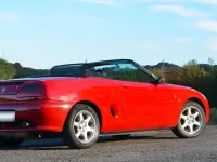 Gebraucht MG F 120 PS (88 kW) 1999 Rot Cabrio