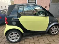 Gebraucht Smart ForTwo Cabrio 2002 Gelb Cabrio