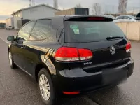 Gebraucht VW Golf VI Trendline 80 PS (58 kW) 2009 Schwarz Kleinwagen