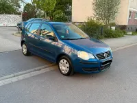 Second-hand VW Polo 65 CP (47 kW) 2008 Albastru Hatchback