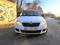 Gebraucht Skoda Fabia Ambition 60 PS (44 kW) 2014 Weiß Kleinwagen
