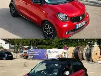 Usata Smart ForFour Passion 71 CV (52 kW) 2015 Rosso Utilitaria
