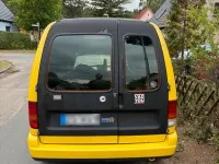 Gebraucht VW Caddy 90 PS (66 kW) 2001 Gelb Van / Kleinbus