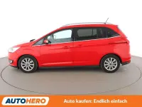 Gebraucht Ford Grand C-Max Titanium 125 PS (91 kW) 2017 Rot Van / Kleinbus
