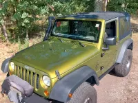 Gebraucht Jeep Wrangler 177 PS (130 kW) 2008 Grün SUV