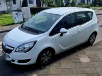 Gebraucht Opel Meriva Eco 101 PS (74 kW) 2014 Weiß Van / Kleinbus