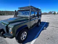 Gebraucht Land Rover Defender 122 PS (89 kW) 2007 Grün Kombi
