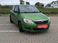 Gebraucht Skoda Fabia 85 PS (62 kW) 2012 Grün Kleinwagen
