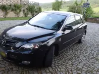 Gebraucht Mazda 3 77 PS (56 kW) 2009 Schwarz Limousine