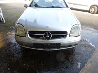 Gebraucht Mercedes SLK200 136 PS (100 kW) 1998 Silber Cabrio