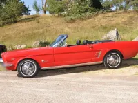 Gebraucht Ford V8 200 PS (147 kW) 1965 Rot Cabrio