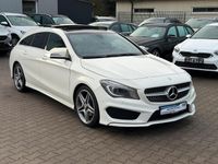 Gebraucht Mercedes CLA180 Shooting Brake AMG line 122 PS (89 kW) 2015 Calcitweiss  unilack Kombi