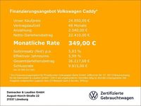 Gebraucht VW Caddy Basis 122 PS (89 kW) 2022 Candyweiß Van / Kleinbus