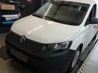 Gebraucht VW Caddy Maxi 122 PS (89 kW) 2022 Weiß Van / Kleinbus