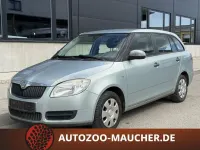 Gebraucht Skoda Fabia 69 PS (50 kW) 2009 Arcticgrn metallic (metallic) Kombi
