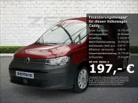 Brugt VW Caddy Basis 102 HK (75 kW) 2024 Rød MPV