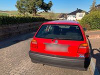 Second-hand VW Golf III 75 CP (55 kW) 1994 Roșu Berlinǎ