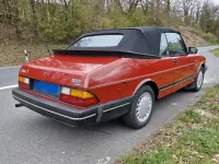 Gebraucht Saab 900 Cabriolet 126 PS (92 kW) 1989 Rot Cabrio