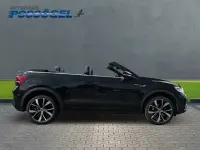 Gebraucht VW T-Roc Cabriolet R-line 150 PS (110 kW) 2023 Schwarz Cabrio