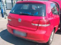 Gebraucht VW Golf VI Style 80 PS (58 kW) 2011 Rot Limousine