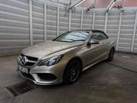 Gebraucht Mercedes E250 AMG line 204 PS (150 kW) 2016 Gold Cabrio