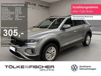Gebraucht VW T-Roc Life 150 PS (110 kW) 2022 Pyrit silber (metallic) SUV