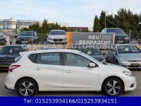 Gebraucht Nissan Pulsar Acenta 110 PS (80 kW) 2014 Weiß Kleinwagen