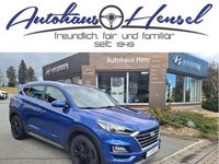 Gebraucht Hyundai Tucson Premium 177 PS (130 kW) 2019 Champion blue / met SUV