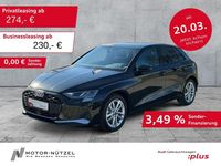 Gebraucht Audi A3 Advanced 150 PS (110 kW) 2025 Mythosschwarz metallic Limousine