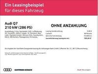 Neu Audi Q7 Business 286 PS (210 kW) 2026 Schwarz (mythosschwarz metallic) SUV