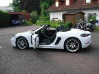 Gebraucht Porsche 718 Boxster 299 PS (219 kW) 2017 Weiß Cabrio