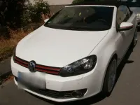 Gebraucht VW Golf Cabriolet 105 PS (77 kW) 2012 Weiß Cabrio