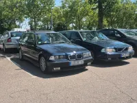 Gebraucht BMW 320 150 PS (110 kW) 1998 Blau Kombi