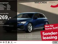 Käytetty Audi A3 S-Line 150 HP (110 kW) 2025 Sininen Sedan