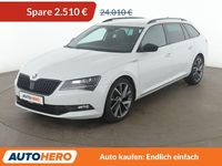 Gebraucht Skoda Superb SportLine 190 PS (139 kW) 2019 Weiß Kombi