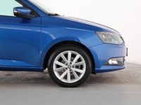 Gebraucht Skoda Fabia Joy 90 PS (66 kW) 2016 Raceblau metallic Kleinwagen