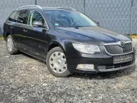 Gebraucht Skoda Superb Comfort 125 PS (91 kW) 2010 Schwarz Kombi