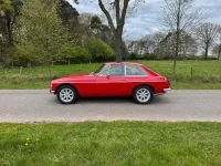 Usata MG B GT 1973 Rosso Coupé