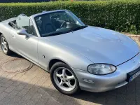 Gebraucht Mazda MX5 110 PS (80 kW) 1999 Silber Cabrio